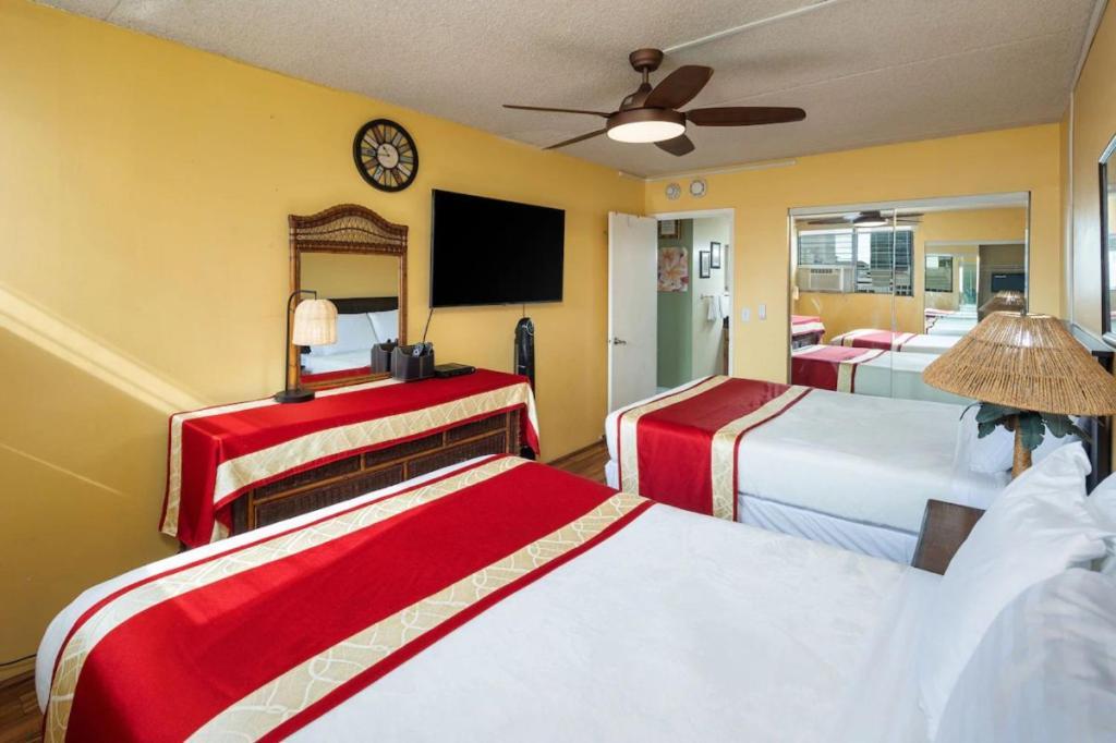 Heart Of Waikiki,1Bdrm,Free Parking, Wifi,No Resort Fees,Youtube,Netflix ! هونولولو المظهر الخارجي الصورة